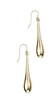 Yellow Gold Long Drop Earrings Yellow Gold Long Drop Earrings