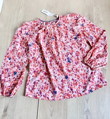 Neu Esprit Damen Bluse Tunika Größe XL 42 Beerentöne weich fließender Viskosemix