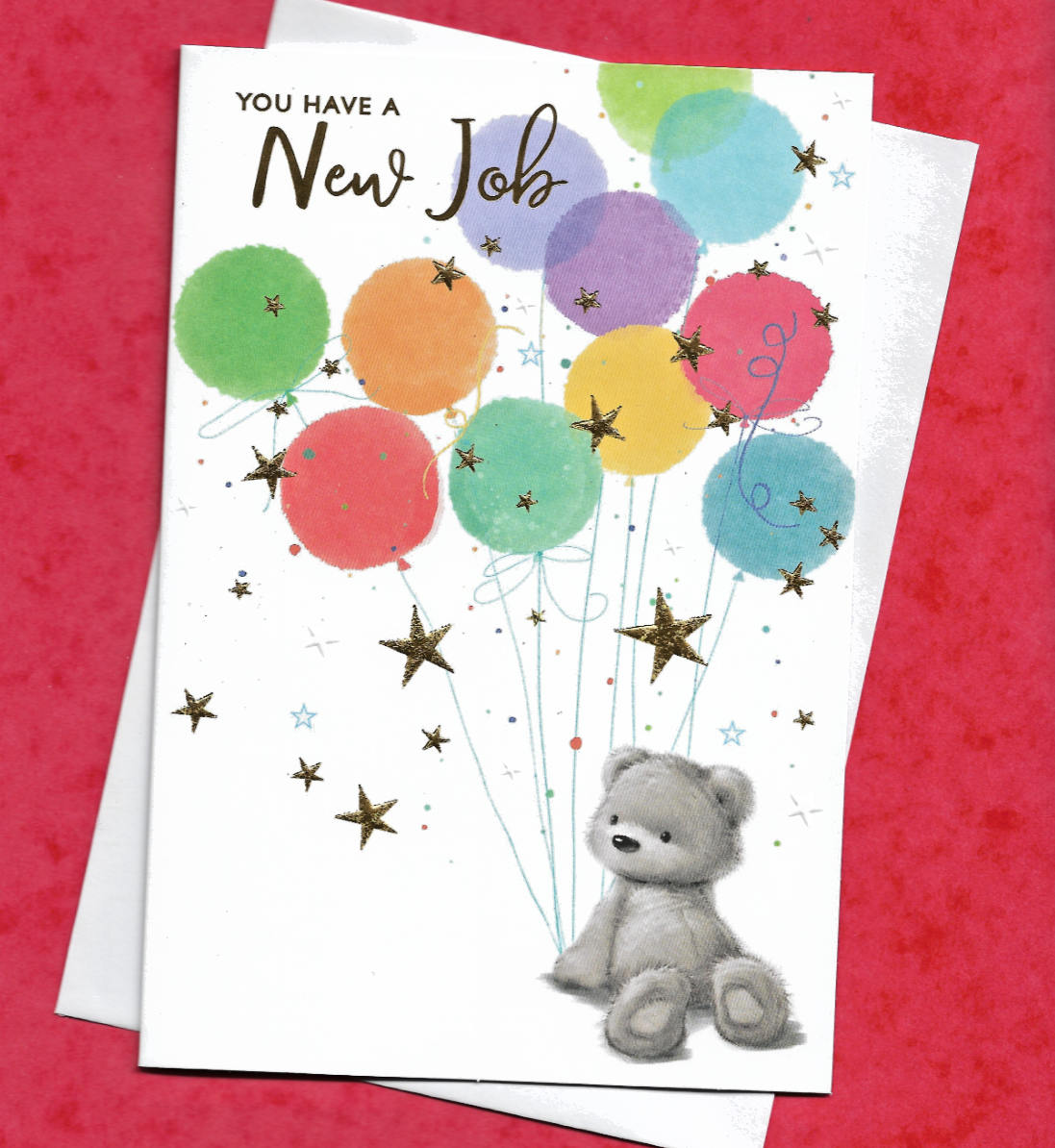 New Job Card New Congratulation Good Luck Job Goodbye Sorry You Leaving 19x13cm