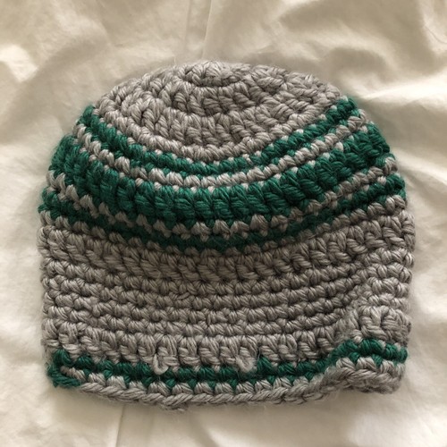 Hand Knit Hat Beanie Chunky Handmade 