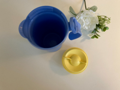 Pichet Tupperware Vintage Préludio - Bleu, 1,70 Litre Avec Bec Verseur