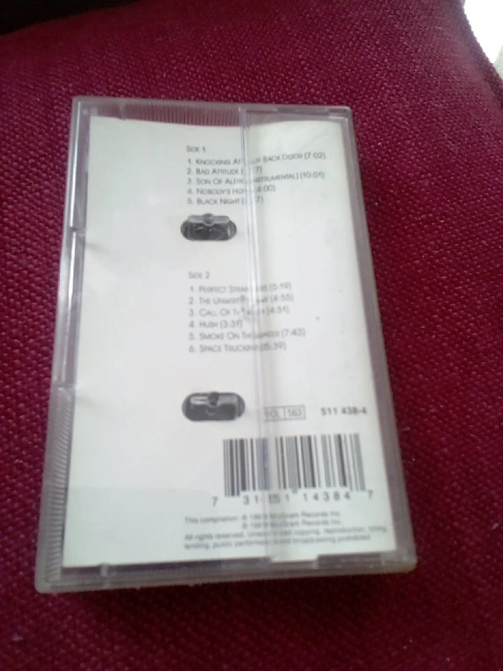 Deep Purple - Knocking At Your Back Door -  Cassette Tape hard Rock Ex / M - Image 2 of 3