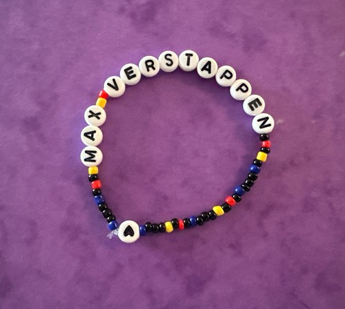 MAX VERSTAPPEN BEADED BRACELET RED BULL MAX VERSTAPPEN GIFT F1 GIFT 🏎️🏁🏎️🏁