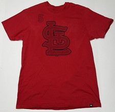 Albert Pujols 47 Brand MLB St. Louis Cardinals 5 T-Shirt Size Medium EUC