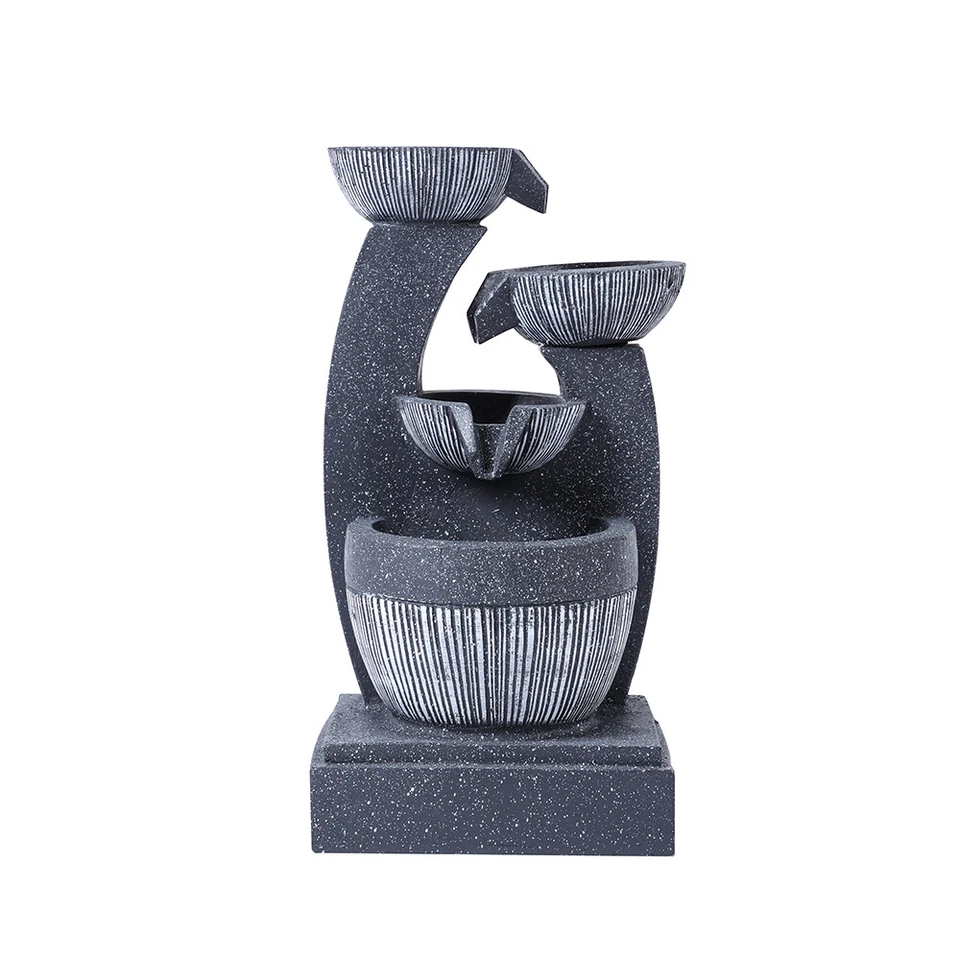 Springbrunnen BK802 Zimmerbrunnen Gartenbrunnen In und Outdoor mit Beleuchtung - Bild 4 von 4