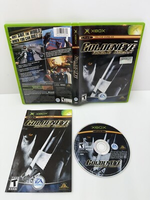 Golden Eye: Rogue Agent (Microsoft Xbox, 2004) CIB, Tested + Excellent Disc!