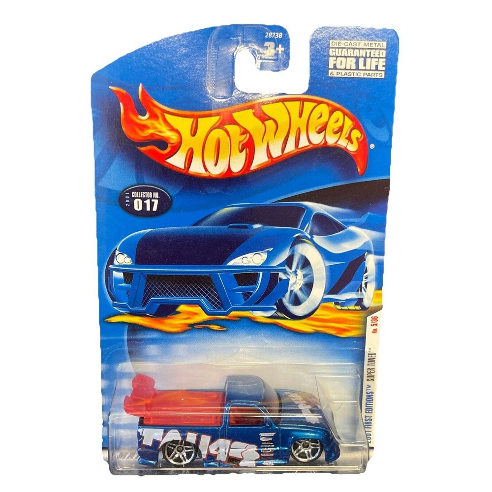 Hot Wheels 2001 First Editions Super Tuned Blue