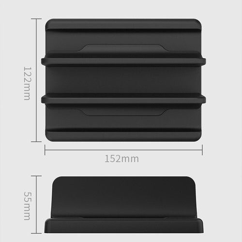 Support vertical pour ordinateur portable pour Macbook Air Pro support de bureau avec tailles de station d'accueil - Photo 7/14