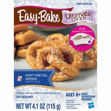 Party Pretzels Refill Pack for Easy Bake Ultimate Oven with 5 Flavor Mixes
