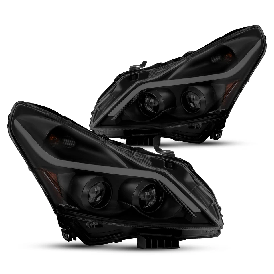 For Infiniti G37/G25/Q40 Sedan 2010-13 15 Sequential LED Projector Headlight DRL - Image 2 of 4