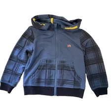 Kinloch Anderson Boys Luxury Hoodie Jacket 110cm (sz 4-5) NWT Scotland