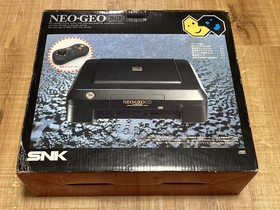 SNK Neo Geo CD Front Loading Console System NEOGEO Box Controller Tested working