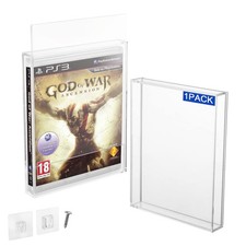 Clear Acrylic Video Game Protector Case for PS3, PS4, PS5, and Xbox Game Case...