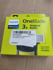 Philips OneBlade Blade Replacement - 3 Blades QP230/50 - NEW/FACTORY SEALED