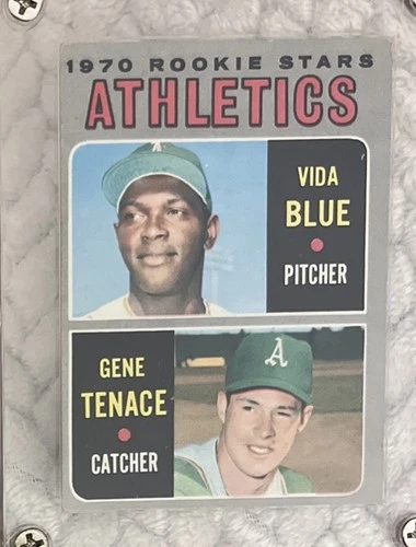 1970 Topps - Rookie Stars Vida Blue, Gene Tenace #21 (RC) Rookie Card