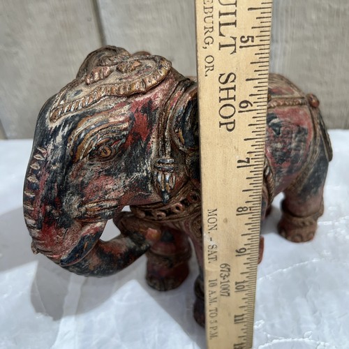 Statua elefante vintage 7" - Foto 6 di 8