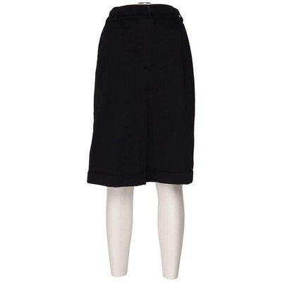 Dreiviertelhose, Größe: 36, Schwarz, Einfarbig, Damen #jHK