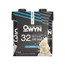 OWYN Pro Elite Protein Shake, Vanilla, 4 Ct, 32g