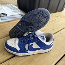 Nike Dunk Low SP Kentucky 2020 White Varsity Royal CU1726-100 Size 5.5