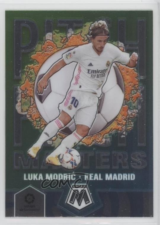 2020-21 Panini Mosaic La Liga Pitch Masters Luka Modric Luka Modrić #6 13m8