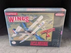 Vintage! Wings 2: Aces High (Super Nintendo, SNES) With Manual, Flight Simulator
