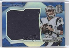 2014 Panini Spectra Rookie Jumbo Jerseys Blue Prizm 27/49 Jimmy Garoppolo 1bm