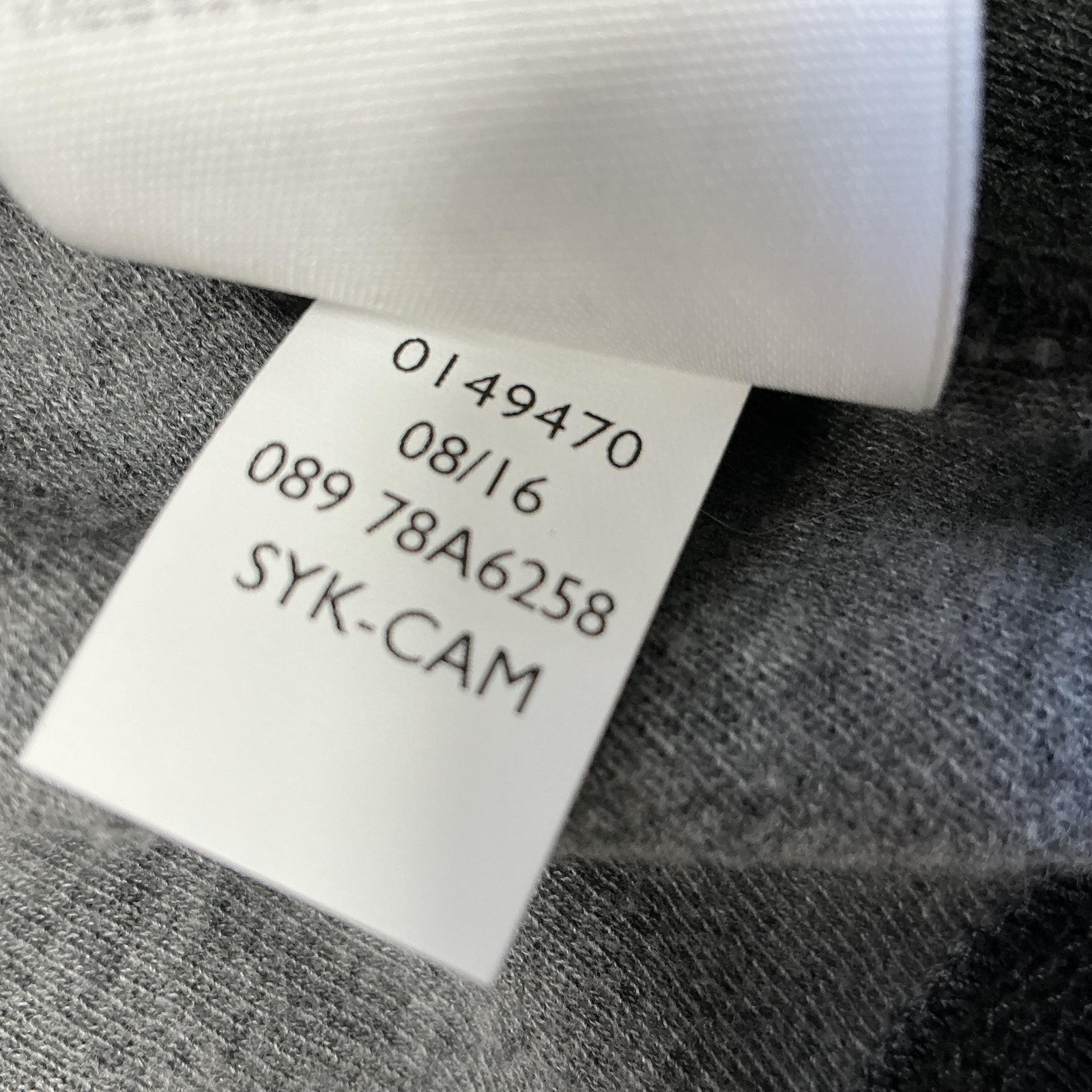 Tommy Hilfiger Sweater Mens Large Gray Black Crewneck Pullover Logo Cotton Blend thumbnail 10