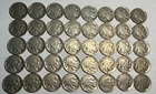 ROLL of 40 full date Indian Head BUFFALO NICKELS. Exact coins shown. #05