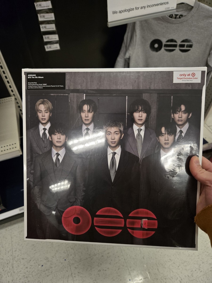 BTS - The 5th Album ARIRANG(Group Red) (Target Exclusive, Vinyl