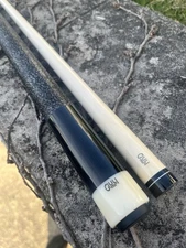 Jet Black Player pool cue stick By Giuli Custom Cues, Brand New.