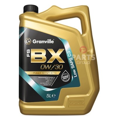 5L GRANVILLE FS BX 0W30 LONGLIFE ENGINE OIL FOR VAG BMW MERCEDES BRAND NEW