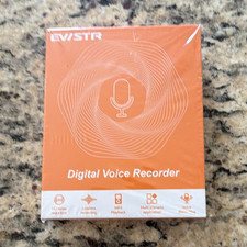 EVISTR Digital Voice Recorder 32GB Flash Memory USB 30hr MP3 Voice Activated