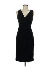 Chaps Women Black Cocktail Dress M