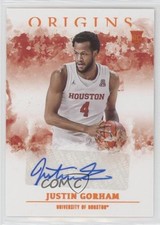 2021 Panini Chronicles Draft Picks Origins Rookie Orange Justin Gorham Auto bn5