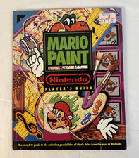 1993 Nintendo SNES Mario Paint Player's Guide Book