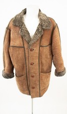 CHRIST Herren Mantel Lammfellmantel Wintermantel Gr. 52 Echtes Leder 