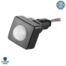 Energy-Saving PIR Motion Sensor Light Switch - Waterproof & 110-Degree Detection