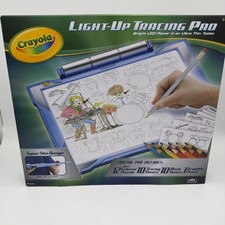 Crayola Light Up Tracing Pad Blue: Kids Drawing Coloring Kit