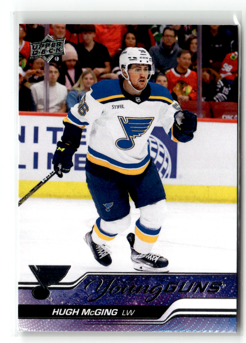 2023-24 Upper Deck Series 2 - Hugh Mcging - Young Guns #469