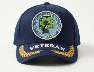 Custom Embroidered Hat Naval Intelligence Processing System Training Facility