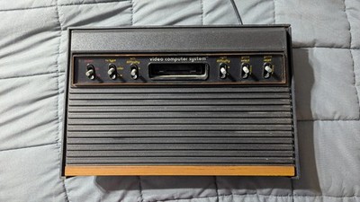 Atari 2600 6 Switch Console Tested And Works!