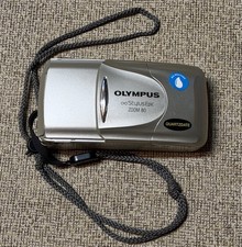 Olympus Stylus Epic Zoom 80 QD Mju II 35mm Film Point Shoot Camera Tested