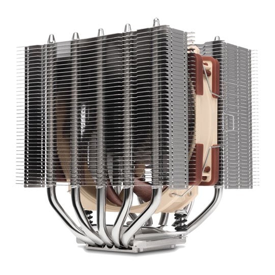 Noctua NH-D12L computer cooling system Processor Air cooler Aluminium, Beige, - Image 4