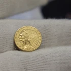 1913 US 2 1/2 Indian Gold Piece XF+