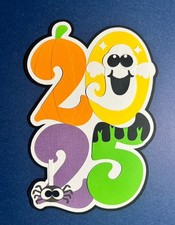 Halloween 2025 Die Cut Title. Multi-layered. Hand-crafted.