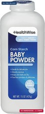 Corn Starch Baby Powder, Talc-Free, 15 oz  Absorbs Moisture for Gent