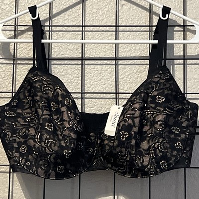 Soma Enticing Lift Balconette Bra 38G Black  Multi-Way Straps NWT