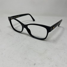 Christian Dior LADY DIOR O2 807 55/15/145 Glossy Black Eyeglasses 251C