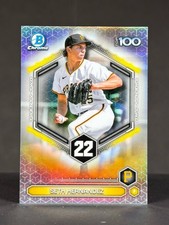 Seth Hernandez 2026 Bowman Chrome Top 100 Refractor #BTP-22 Pirates Prospect