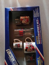 Hunter Motorsports Ceramic Glassware Gift Set Bill Elliott Budweiser